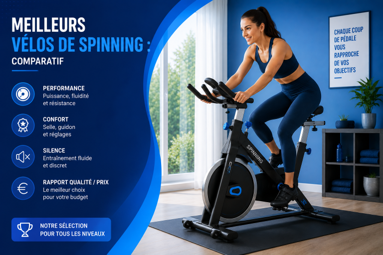 Meilleurs vélos de spinning : comparatif (biking)